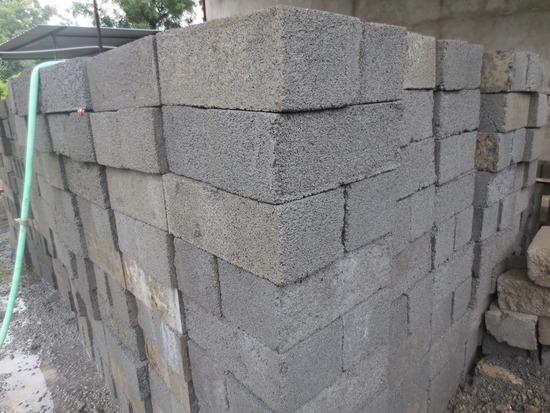 solid blocks construction work